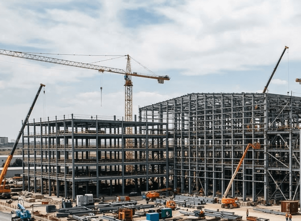 Commercial & Industrial Steel Projects – Skyrise Steel Erectors Inc.